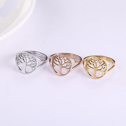 Tree Of Life Design Rings