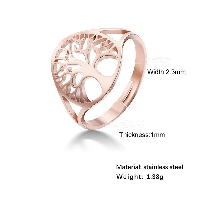 Tree Of Life Design Rings