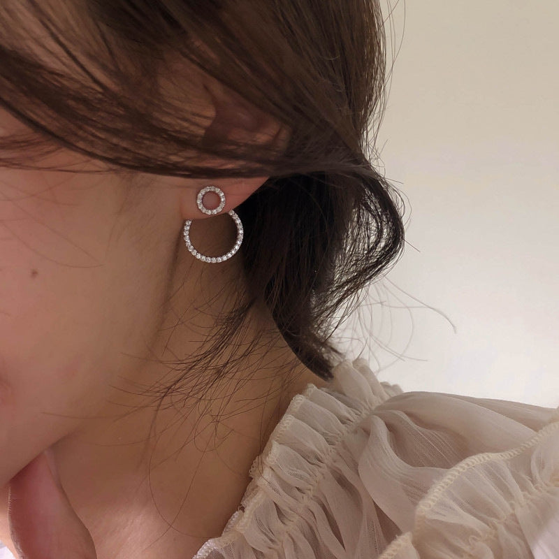 Delicate Circle Earrings