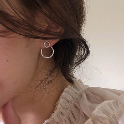 Delicate Circle Earrings