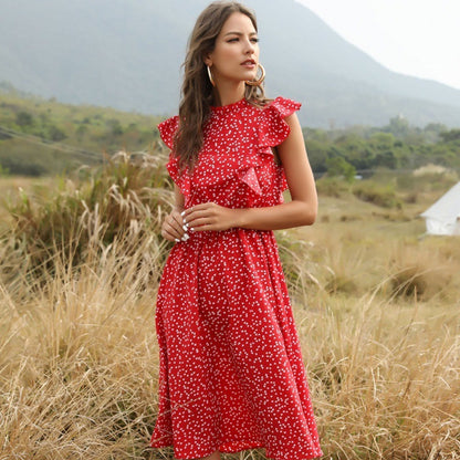 Summer Chiffon Midi Dress