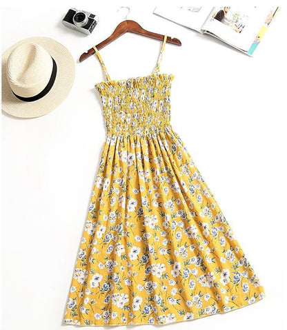 Floral Loose Slimming Dress