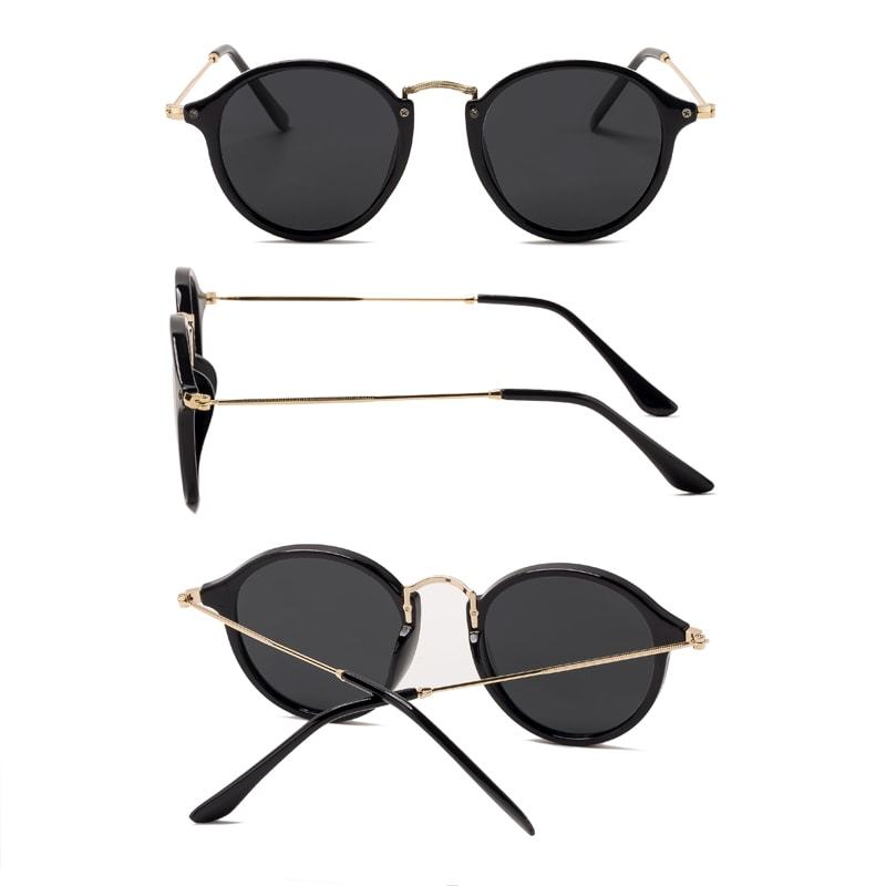 Round Metal Sunglasses