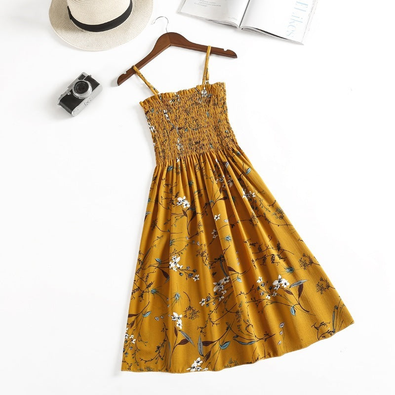 Floral Loose Slimming Dress