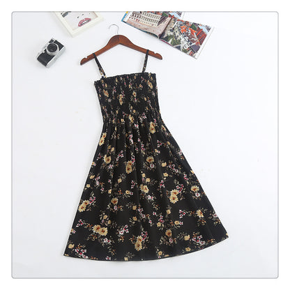 Floral Loose Slimming Dress